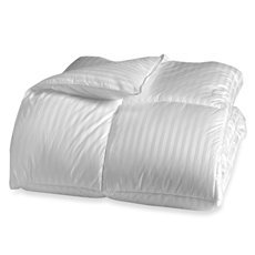 Royal Hotel Collection, Full/Queen, Silk 900-Thread Count White Goose Down Comforter 50oz, 750 fill power