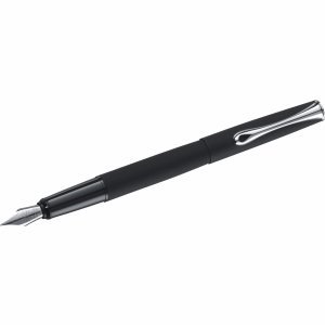 Diplomat Esteem Broad Steel Nib Fountain Pen - Lapis Black