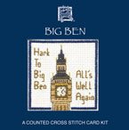 Textile Heritage Cross Stitch Miniature Card Kit - Big Ben
