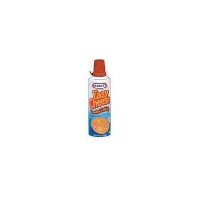 Kraft, Easy Cheese, Cheddar &amp; Bacon, 8oz Container (Pack of 3)