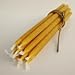 100% Pure Beeswax Taper Candles (Set of 12, 7.5 inches Tall) – Hand-Dipped in an Orthodox Monastery
