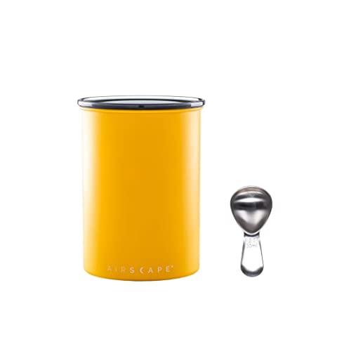 Airscape Stainless Steel Coffee Canister & Scoop