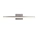 mirrea 24in Modern LED Vanity Light for Bathroom Lighting Dimmable 24w Chromed (Warm White 3000K)