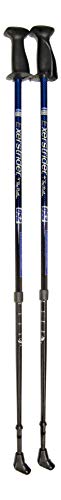 Exerstrider OS-2 Adjustable Exercise & Walking Poles Specially Designed for Physical Therapy, Walking, Exercising, and Weight Loss (Blue)