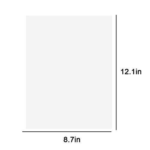 Thermal Laminating Pouches,Aimeio Clear Laminating Films for Laminator Machine,8.66x12.08-Inch Letter Size, 5 Mil Thick,Pack of 50 Sheets