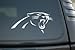 Carolina Panthers Logo vinyl Sticker Decal (4