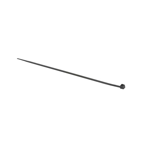Schneider Electric Thorsman Kabelbinder, 100 Stueck, Polyamid, 120x2,5 mm, glatte abgerundete Kanten, selbstsichernd, schwarz, Artikelnummer IMT46404