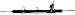 Cardone 22-348 Remanufactured Hydraulic Power Steering Rack and Pinion Complete Unit (Renewed)