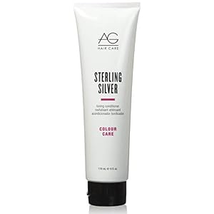 AG Hair Colour Care Sterling Silver Toning Conditioner, 6 Fl Oz