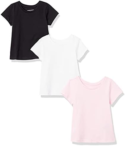 Amazon Essentials Girls’ Short-Sleeve T-Shirts