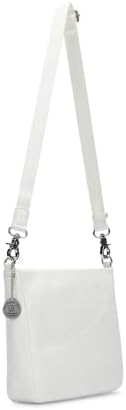 Cuero bolso bandolera Mellow Leather Crossover Bag Blanc blanco