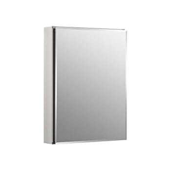 Kohler K-Cb-Clc2026Fs Frameless 20 Inch X 26 Inch Aluminum Bathroom Medicine Cabinet; ; Recess Or Surface Mount