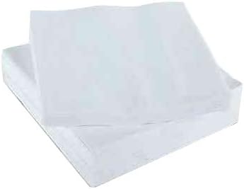 Poppies SW163 3-Ply Napkin, 40 cm, White (Pack of 1000)