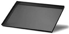 Fasa Professional Non-Stick Baking Sheet Blue Iron Rectangular Plate for Focaccia Pizza: Electric Oven Wood 35x50cm