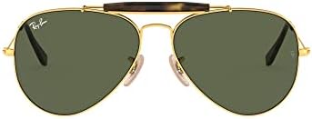 Amazon.com: Ray-Ban Unisex RB3689 Aviator Metal II Aviator