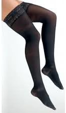 Activa Class2 compression stockings thigh length,closed toe,CHOOSE SIZE&COLOUR … (large, black)