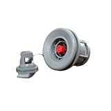 Halkey-Roberts(HR) Air Valve for Inflatable Boat Raft in Gray