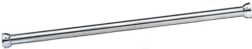 UPC 716954000361, Bobrick 207x72 304 Stainless Steel Shower Curtain Rod with Concealed Mounting, Satin Finish, 1&quot; Diameter x 72&quot; Length