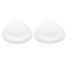 KissBobo Women's Bra Inserts Silicone Breast Enhancer Shaper Push up Bra Pads(Triangle,Clear )