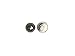 100pcs Cone Spikes Screwback Studs DIY Craft Cool Rivets Punk Stud Semicicle Style 15x4mm 5/8