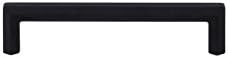 Top KnobsTK794BLK Serene Collection 5-1/16" Lydia Pull, Flat Black