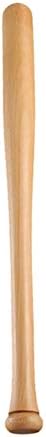 Gyrategirl Wooden Baseball Bats, Heavy Duty Natural Wood Baseball Bat Hardball Solid Softball Bat Outdoor Sports Slugger Bat Self Defense Bat, 21.26 inch