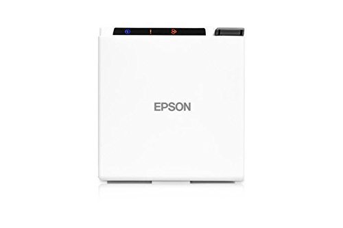 Square POS Compatible USB/Bluetooth Receipt Printer – Epson TM-M10 2″ Compact – Works with Square Register and Other POS Systems, Sleek, Modern Design (White)