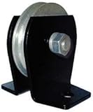 Pulley Block, Wire Rope, 1000 lb Load Cap.