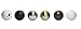 Urbanest Ball Lamp Finial for Lamp Shades, 1-1/4-inch Diameter (Brushed Nickel)