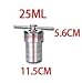 CGOLDENWALL 25ML Lined Hydrothermal Synthesis Autoclave Reactor 304 Steel Hydrothermal PTFT Hydrothermal Reactor Hydrothermal Autoclave Reactor PTFE Lined Vessel 230℃ 3MPa (Customizable)