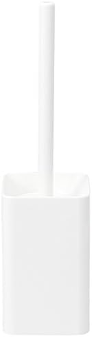 MUJIToilet brush with case White corner easy wash prevent water splash MoMA bath room