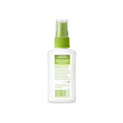 BABYGANICS INSECT SPRAY, 2OZ, 1 PACK, MADE WITH PLANT AND ESSENTIAL OILS, PACKAGING MAY VARY