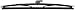 AFI 31016B Polymer Marine Windshield Wiper Blade (16", Black)