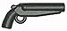 BrickArms Exclusive 2.5 to 4 Inch Scale Figure Style LOOSE Weapon SawedOff Shotgun Gun Metal