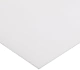 LDPE (Low Density Polyethylene) Sheet, Opaque Off-White, Standard Tolerance, ASTM D4976, 0.03
