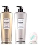 Goldwell Kerasilk Reconstruct Shampoo & Conditioner DUO Set (with Sleek Compact Mirror) (33.8 oz Liter Large Kit)