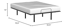 Lucid L150 Adjustable Base – Bed Frame with Head