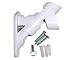 Front Line Flags Flag Pole Holder Bracket Fixed | 2-Position Fixed Wall Mount Flagpole Mount | Heavy Duty | 1