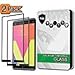 PThink [2-Pack] LG V20 Screen Protector, [Full Screen Coverage] Tempered Glass Screen Protector for LG V20