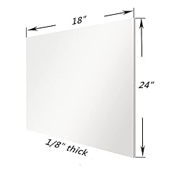 2pcs- 18x24 inch Clear Acrylic Sheets 1/8" Thick