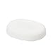 DMI Molded Foam Ring Donut Seat Cushion Pillow, 18 x 15 x 3 inches, White