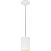 Access Lighting 29000-MWH-C Pilson Pendant, 1-Light 60 Watts, Matte White