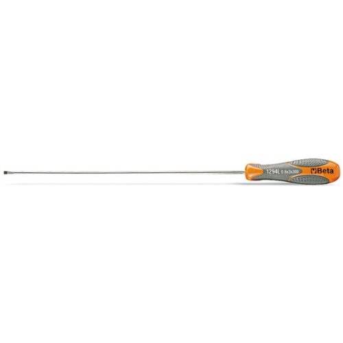 Beta 12940209 Model 1294 L 4X400 Screwdrivers for Slotted Head Screws, Long Series, 4mm x 400mm