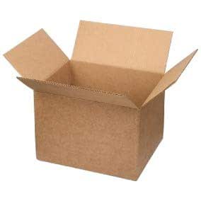 Pack de 5 cajas de cartón sencillo. 4 solapas | Sumicel® (200 x 200 x 200 mm | N1)
