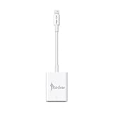 IKADEER SD Card Camera Reader, Trail and Game Camera Viewer for iPhone 5 5C 5S 6 6S 7 7 Plus iPad, No App Required