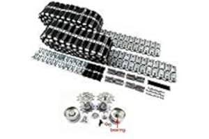 MATO TOYS Mato 1:16 Metal Tracks for Heng Long 1/16 3889-1 Leopard 2 A6 RC Tank