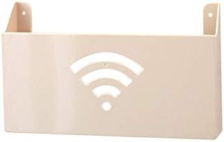 SportHome Durable Router Management Storage Box,Small Size Wall Mount WiFi Router Storage Boxes Shelf