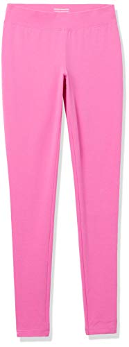 AMAZON ESSENTIALS SOFT LEGGINGS FOR WOMEN, BRIGHT PINK COLOR, LARGE