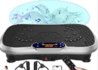 Vibration Plate, Exercise Machine Vibration Platform for Weight Loss, Vibration Fitness Trainer for Home Use, Balance Training Leg Arm Core Workout, MAX 400 Lbs Capacity