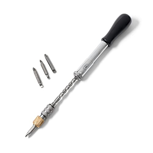 12" Yankee Screwdriver - Push Type Semi Automatic Screw Driver, 4.5mm and 5.5mm…